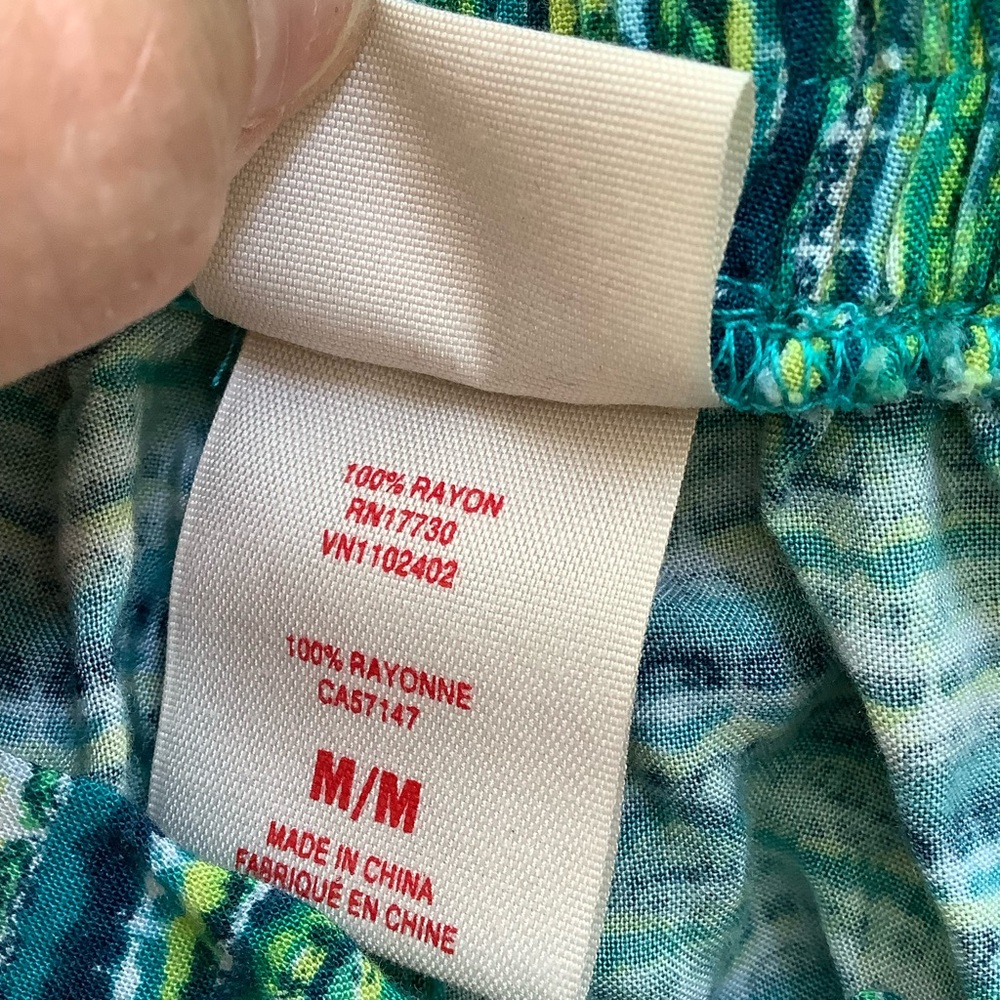 Mossimo Supply Co Rayon Floral Skirt M - Picture 2 of 6